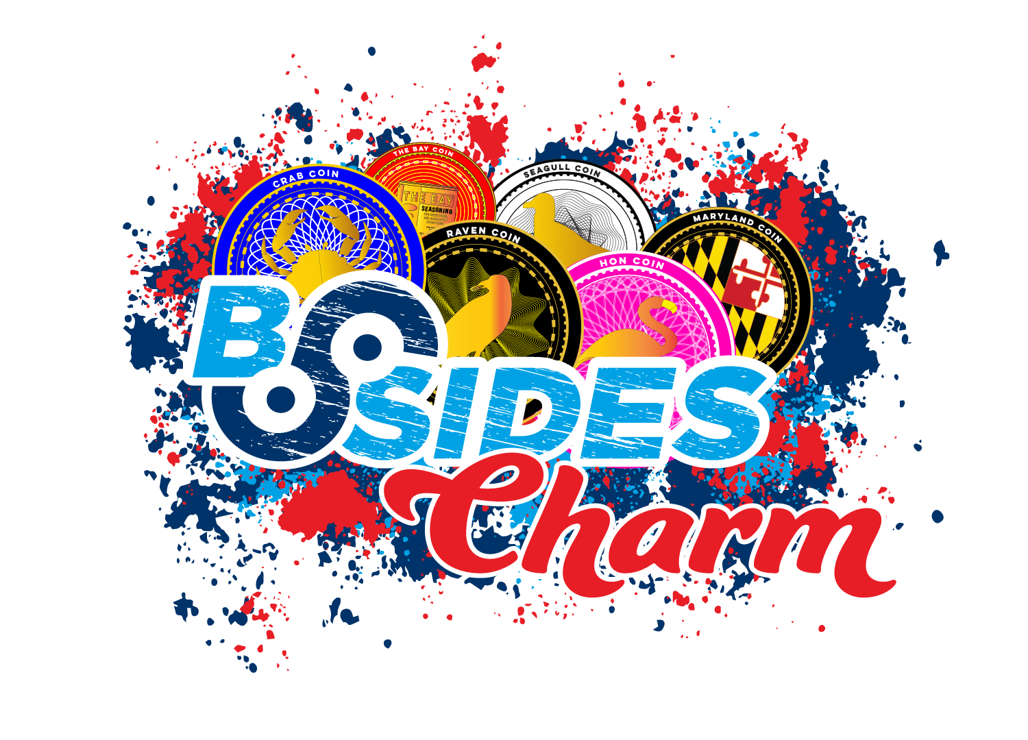 The BSides Charm logo.